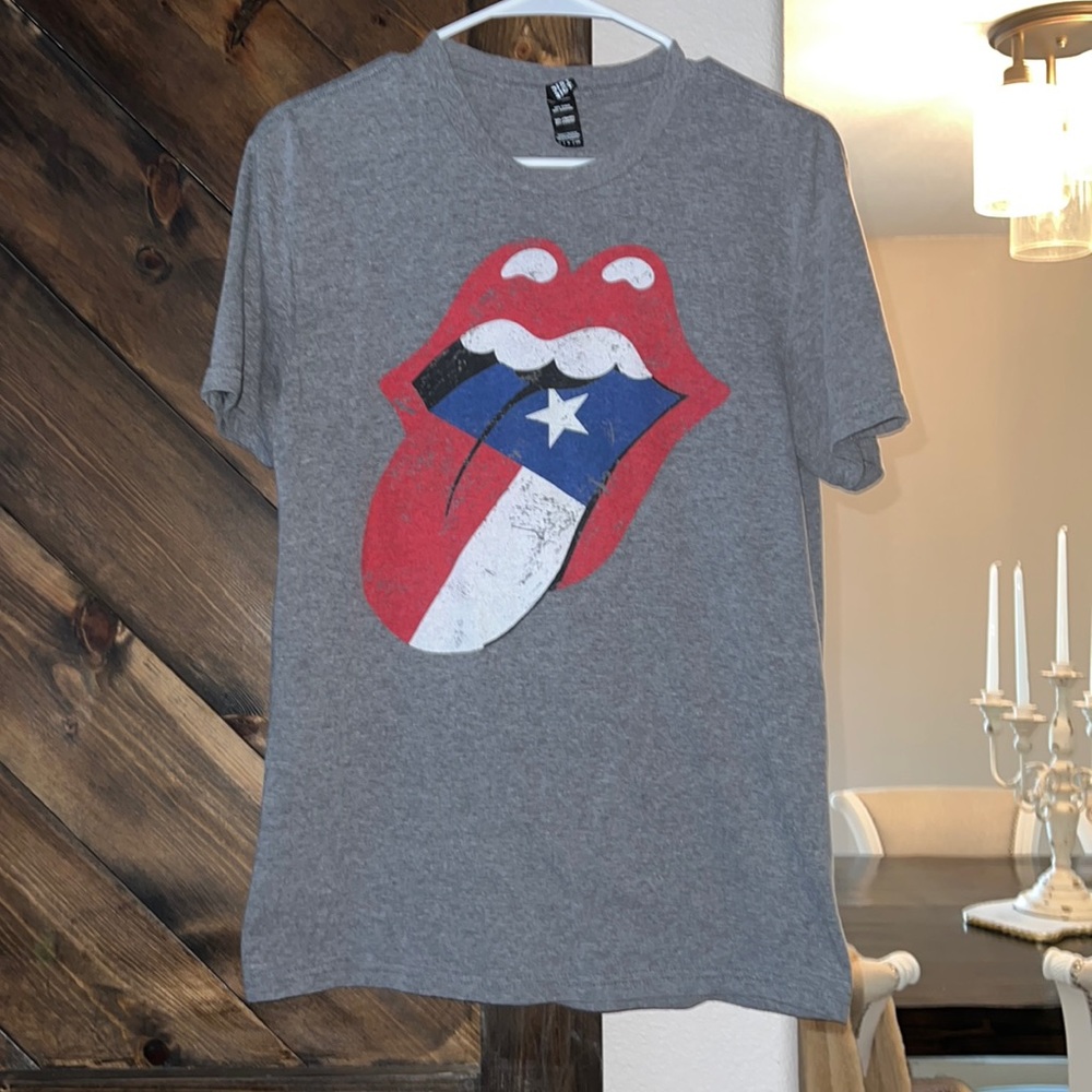 EUC Texas Flag Tongue Shirt
